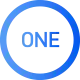 one